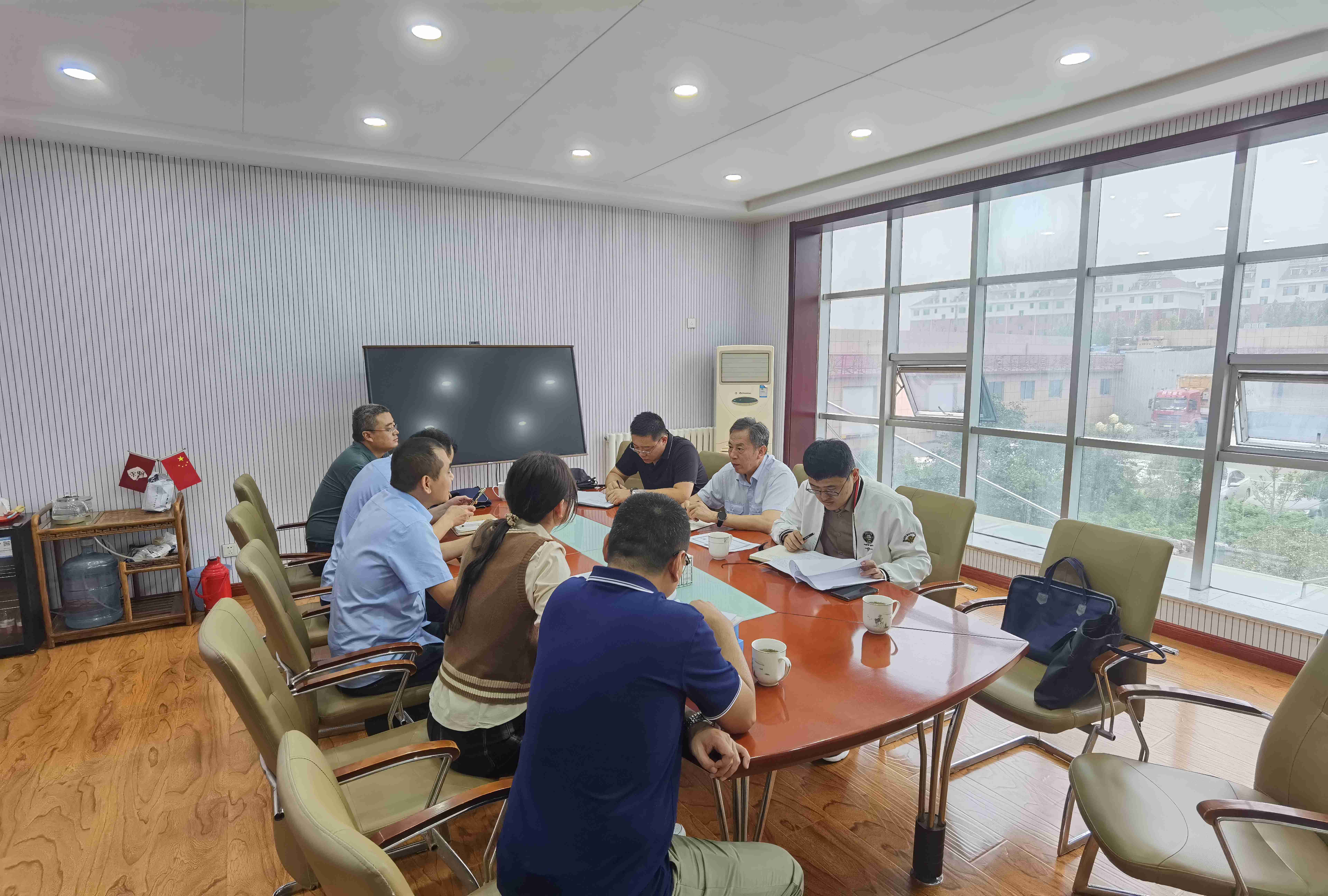 省應急廳基礎處、省化工整治專(zhuān)班督導巡查組到我公司開(kāi)展“兩節一會(huì )”期間安全生產(chǎn)督導檢查