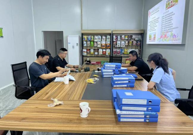 濱州市安監局來(lái)菲特公司抽查標準化運行情況